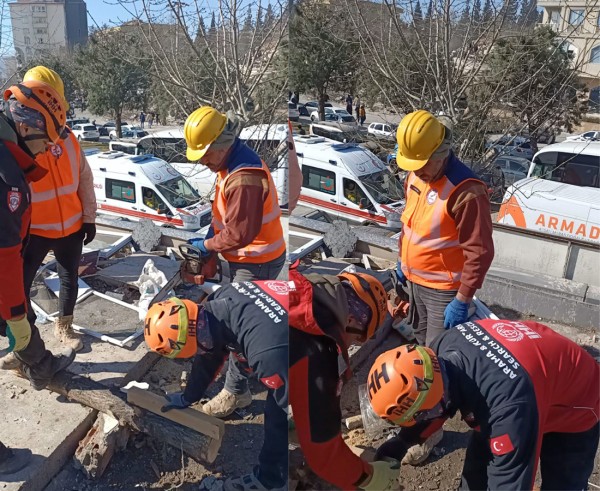 ATAK Deprem Bölgesinde